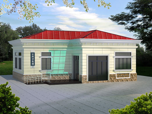 东源现代都市型移动厕所